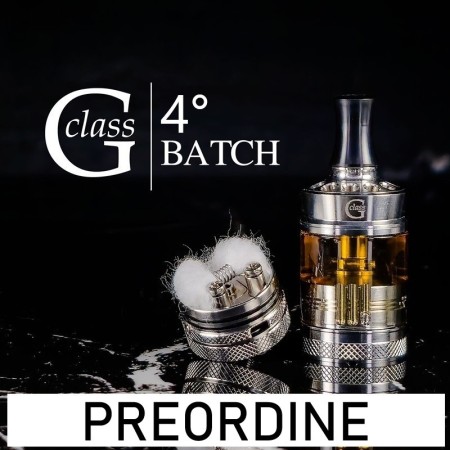 PREORDINE - Angry Fox Vape - G-CLASS MTL RTA 4 BATCH