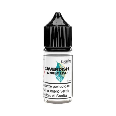 MINI SHOT - Vaporificio - Single Leaf - CAVENDISH - aroma 10+10 in flacone da 20ml