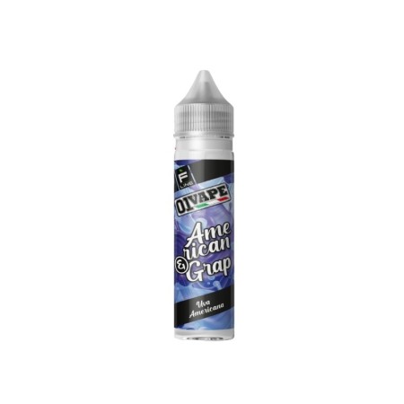 SHOT - 01 Vape - AMERICAN & GRAP - aroma 20+40 in flacone da 60ml