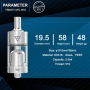 Ambition Mods - TRINITY MTL RTA 2ml - Stainless