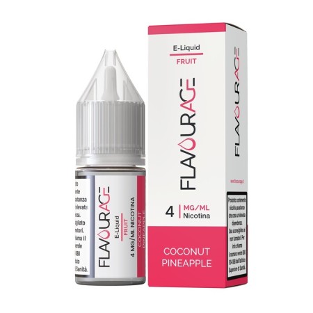 Flavourage - COCONUT PINEAPPLE 4mg/ml - Liquido pronto 10ml