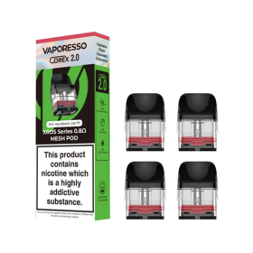 Vaporesso - XROS POD DI RICAMBIO COREX 2.0 TOP FILL 0.8ohm - 4 PEZZI - 2ml