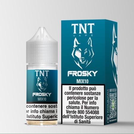 MINI SHOT - TNT Vape - Vape Lab - FROSKY - aroma 10+10 in flacone da 30ml