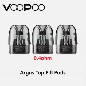 Voopoo -  Argus POD DI RICAMBIO TOP FILL 0,4ohm 2ml - 3 PEZZI