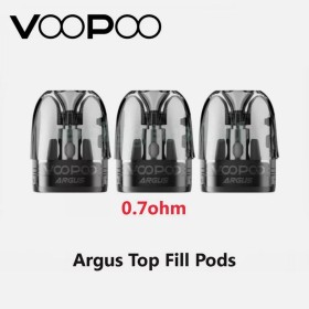 Voopoo -  Argus POD DI RICAMBIO TOP FILL 0,7ohm 2ml - 3 PEZZI