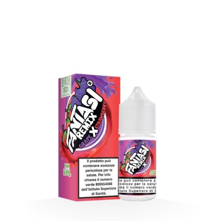 MINI SHOT - Fantasi - GRAPE X STRAWBERRY - aroma 10+10 in flacone da 30ml