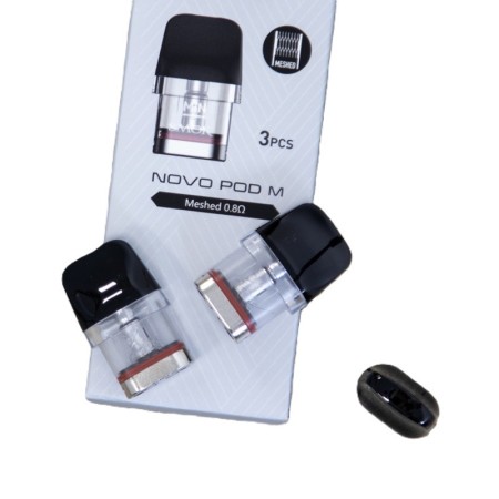 Smoktech - NOVO POD M 2ml Mesh 0,8ohm - PACK 3 RESISTENZE