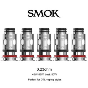 Smoktech - D-COIL 0,23ohm - PACK 5 RESISTENZE