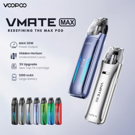 Voopoo - VMATE MAX POD MOD KIT - 1200mAh