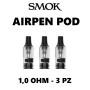 Smoktech - AIRPEN POD 2ml 1,0ohm - PACK 3 RESISTENZE