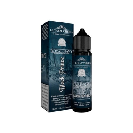 SHOT - La Tabaccheria - Royal Navy - BLACK PRINCE - aroma 20+40 in flacone da 60ml