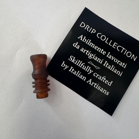 Officine Svapo Collection DRIP TIP BABEL A VITE Metacrilato - Ambra