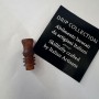 Officine Svapo Collection DRIP TIP BABEL A VITE Metacrilato - Ambra