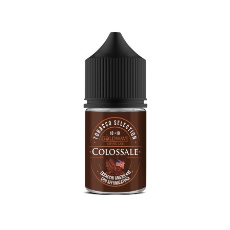 MINI SHOT - Goldwave - Tobacco Selection - COLOSSALE - aroma 10+10 in flacone da 30ml