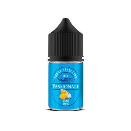 MINI SHOT - Goldwave - Fresh Selection - PASSIONALE - aroma 10+10 in flacone da 30ml