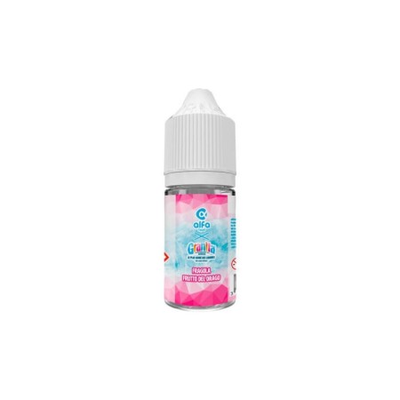 MINI SHOT - Alfaliquid - Granita - FRAGOLA FRUTTO DEL DRAGO - aroma 10+20 in flacone da 30ml