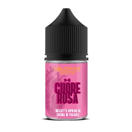 MINI SHOT - Goldwave - Cuori - CUORE ROSA - aroma 10+10 in flacone da 30ml