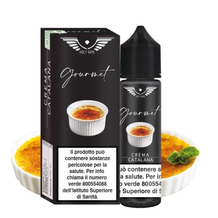 SHOT - Holy Vape - Gourmet - CREMA CATALANA - aroma 20+40 in flacone da 60ml