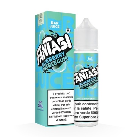 SHOT - Fantasi - Bar Juice - BLUEBERRY BUBBLEGUM - aroma 20+40 in flacone da 60ml