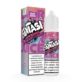 SHOT - Fantasi - Bar Juice - STRAWBERRY RASPBERRY CHERRY ICE - aroma 20+40 in flacone da 60ml
