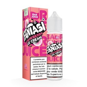 SHOT - Fantasi - Bar Juice - STRAWBERRY ICE CREAM - aroma 20+40 in flacone da 60ml