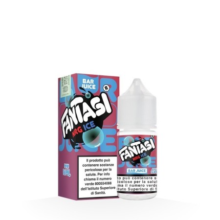 MINI SHOT - Fantasi - Bar Juice - NRG ICE  - aroma 10+10 in flacone da 30ml