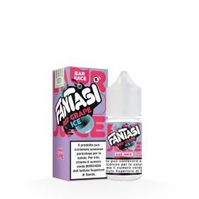 MINI SHOT - Fantasi - Bar Juice - RED GRAPE ICE - aroma 10+10 in flacone da 30ml