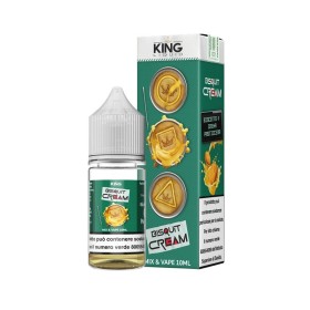 MINI SHOT - King Liquid - Bisquit Cream - BISQUIT CREAM - aroma 10+10 in flacone da 30ml