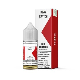 MINI SHOT - King Liquid - Switch - RED TOBACCO - aroma 10+10 in flacone da 30ml