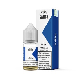 MINI SHOT - King Liquid - Switch - BLUE TOBACCO - aroma 10+10 in flacone da 30ml