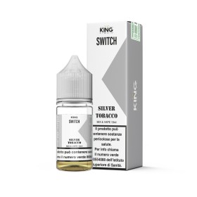 MINI SHOT - King Liquid - Switch - SILVER TOBACCO - aroma 10+10 in flacone da 30ml