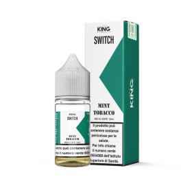 MINI SHOT - King Liquid - Switch - MINT TOBACCO - aroma 10+10 in flacone da 30ml