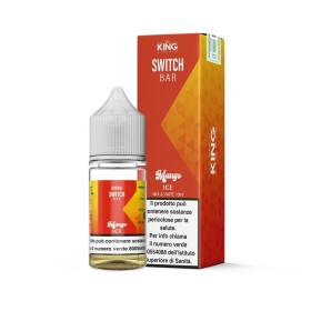 MINI SHOT - King Liquid - Switch Bar - MANGO ICE - aroma 10+10 in flacone da 30ml