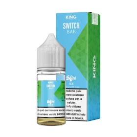 MINI SHOT - King Liquid - Switch Bar - MINT ICE - aroma 10+10 in flacone da 30ml