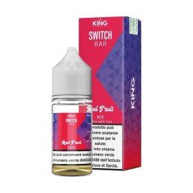 MINI SHOT - King Liquid - Switch Bar - RED FRUIT ICE - aroma 10+10 in flacone da 30ml