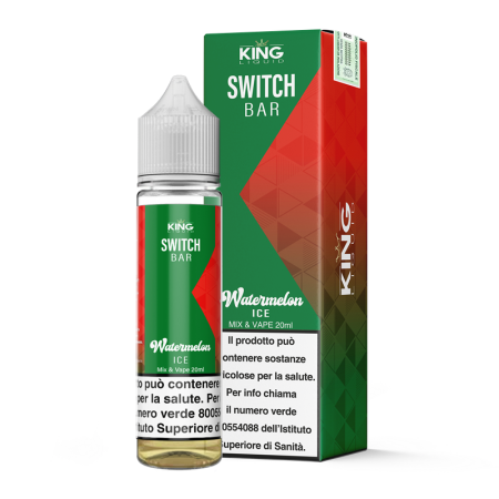 SHOT - King Liquid - Switch Bar - WATERMELON ICE - aroma 20+40 in flacone da 60ml