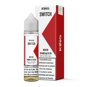 SHOT - King Liquid - Switch - RED TOBACCO - aroma 20+40 in flacone da 60ml