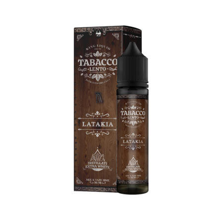 SHOT - King Liquid - Tabacco Lento - LATAKIA - aroma 20+40 in flacone da 60ml