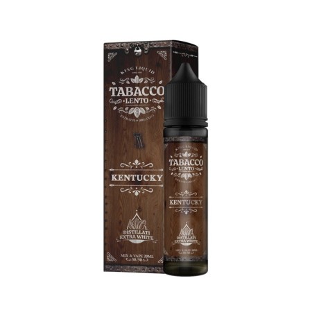 SHOT - King Liquid - Tabacco Lento - KENTUCKY - aroma 20+40 in flacone da 60ml