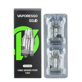 Vaporesso - VIBE DUAL MESH SMART POD DI RICAMBIO 0.7 / 1.0 ohm - 2 PEZZI