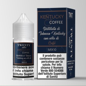 MINI SHOT - TNT Vape - Twenty Notes Bidistillati - KENTUCKY COFFEE - aroma 10+10 in flacone da 30ml