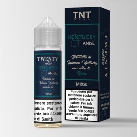 SHOT - TNT Vape - Twenty Notes Bidistillati - KENTUCKY ANISE - aroma 20+40 in flacone da 60ml
