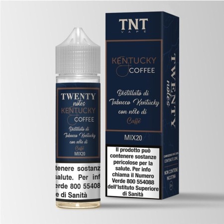 SHOT - TNT Vape - Twenty Notes Bidistillati - KENTUCKY COFFEE - aroma 20+40 in flacone da 60ml