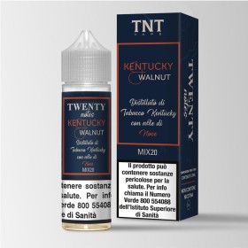 SHOT - TNT Vape - Twenty Notes Bidistillati - KENTUCKY WALNUT - aroma 20+40 in flacone da 60ml