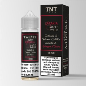 SHOT - TNT Vape - Twenty Notes Bidistillati - LATAKIA MAPLE SYRUP - aroma 20+40 in flacone da 60ml