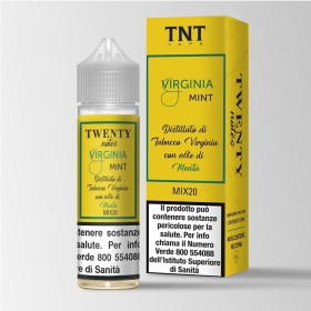 SHOT - TNT Vape - Twenty Notes Bidistillati - VIRGINIA MINT - aroma 20+40 in flacone da 60ml