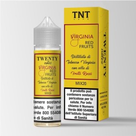 SHOT - TNT Vape - Twenty Notes Bidistillati - VIRGINIA RED FRUITS - aroma 20+40 in flacone da 60ml