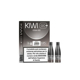 Kiwi Vapor - POD PRECARICATE per Kiwi Go+ 0mg/ml - Cola Ice - 2 PEZZI