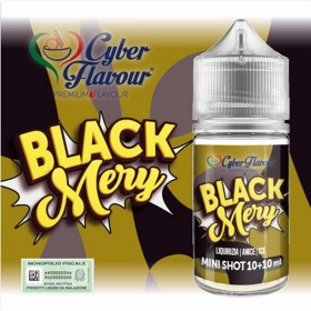 MINI SHOT - Cyber Flavour - Mery - BLACK MERY - aroma 10+10 in flacone da 30ml