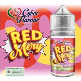 MINI SHOT - Cyber Flavour - Mery - RED MERY - aroma 10+10 in flacone da 30ml